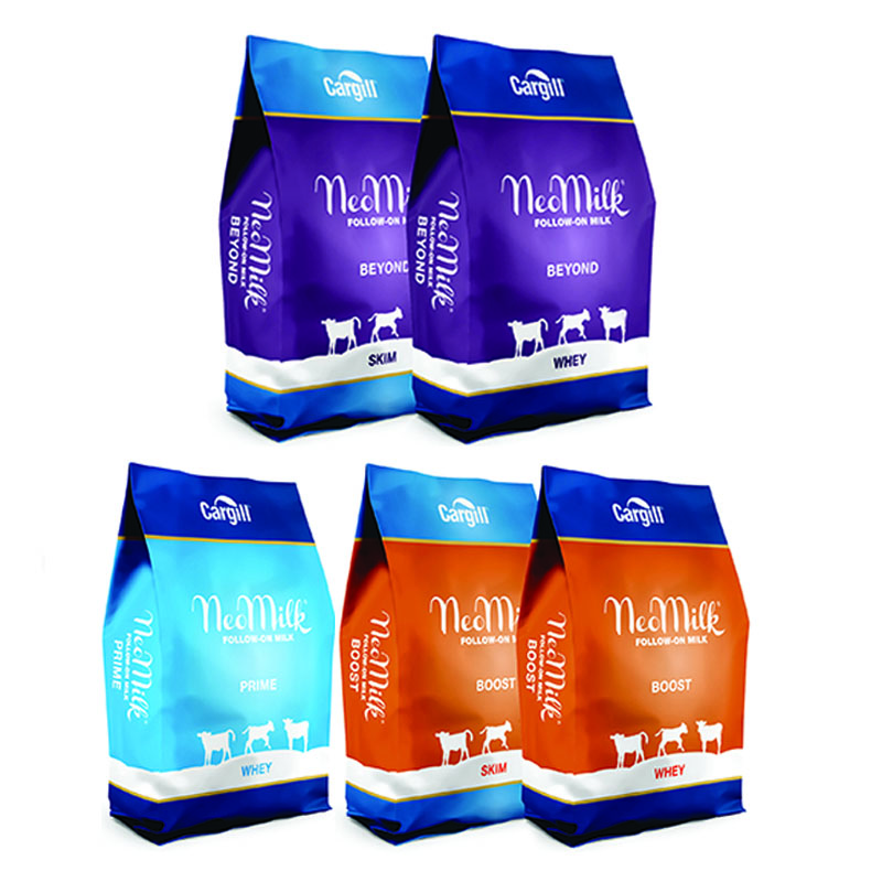 Calf milk replacers that promote strong growth, feed efficiency and health.